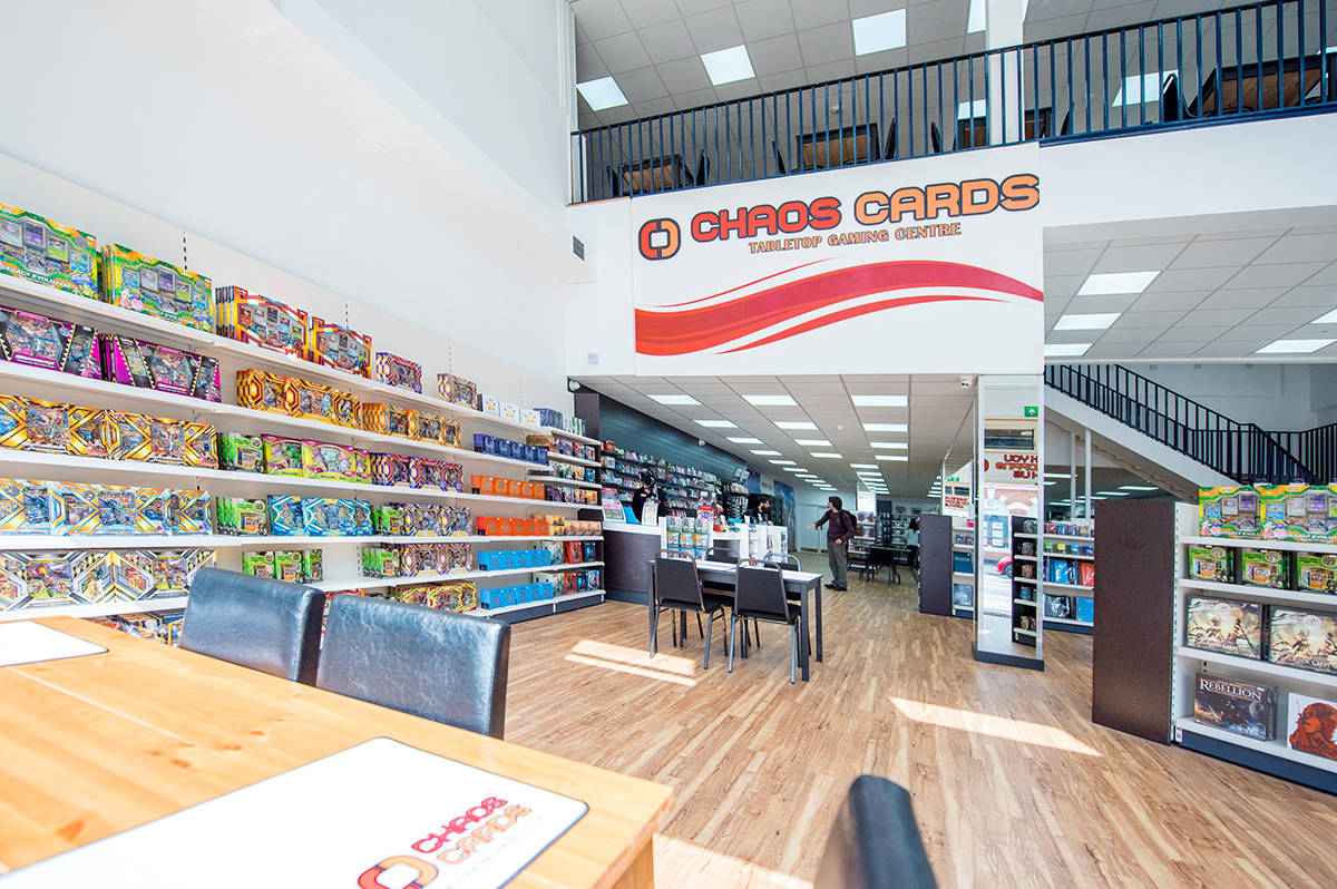 Retail Design Shopfitting Uk Chaos Cards Case Study